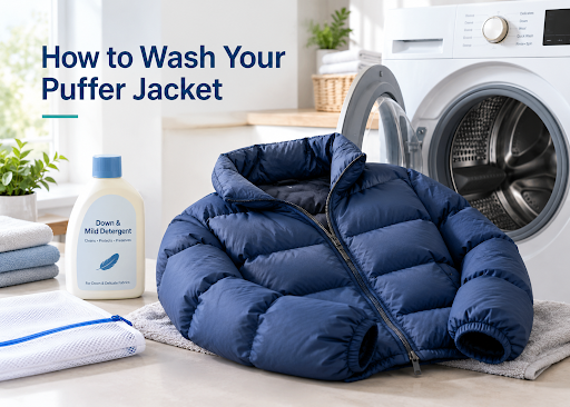 How to Wash a Puffer Jacket