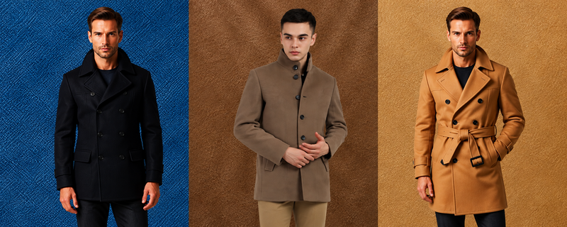 Coat for Men - Long & Semi Long Coats for Winter