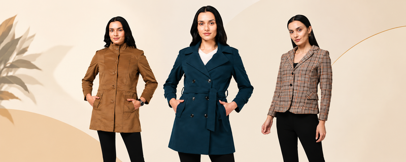 Coat for Women | Short, Long ,& Mid Length Coats for Winters