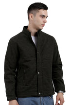 Quilted Printed Jacket in Cotton Fabric
