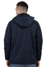 Quilted Chester Jacket in Polyester Fabric