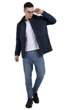 Quilted Chester Jacket in Polyester Fabric