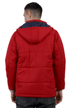 Quilted Chester Jacket in Polyester Fabric