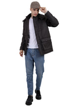 Men's Quilted Chester With Removable Hood