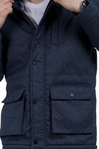 Men's Quilted Chester With Removable Hood