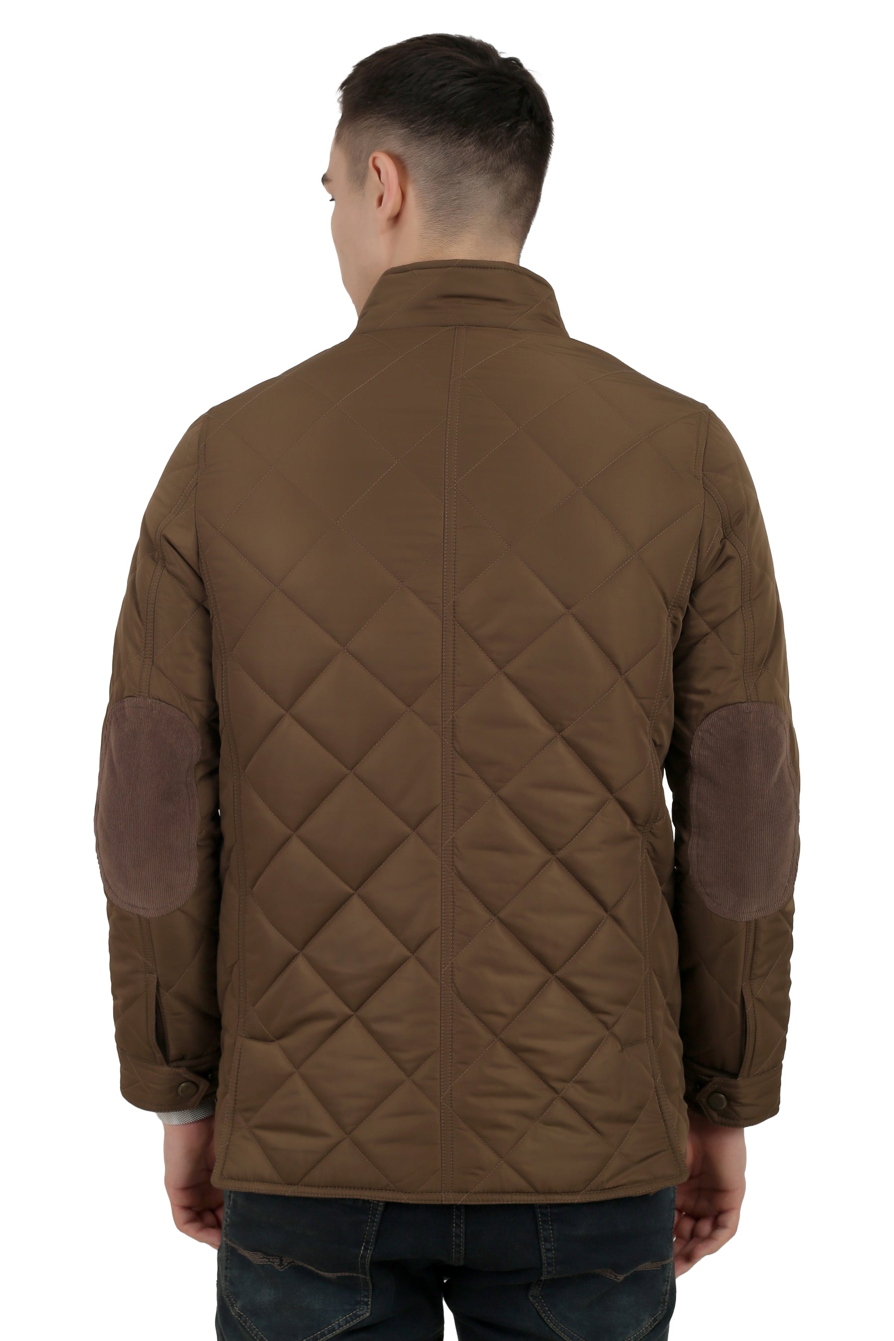 Quilted Chester Jacket With 4 Pockets in Memory Fabric
