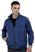 Men's Lightweight Reversible Jacket in Poly Canvas Fabric