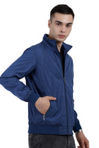 Men's Lightweight Reversible Jacket in Poly Canvas Fabric