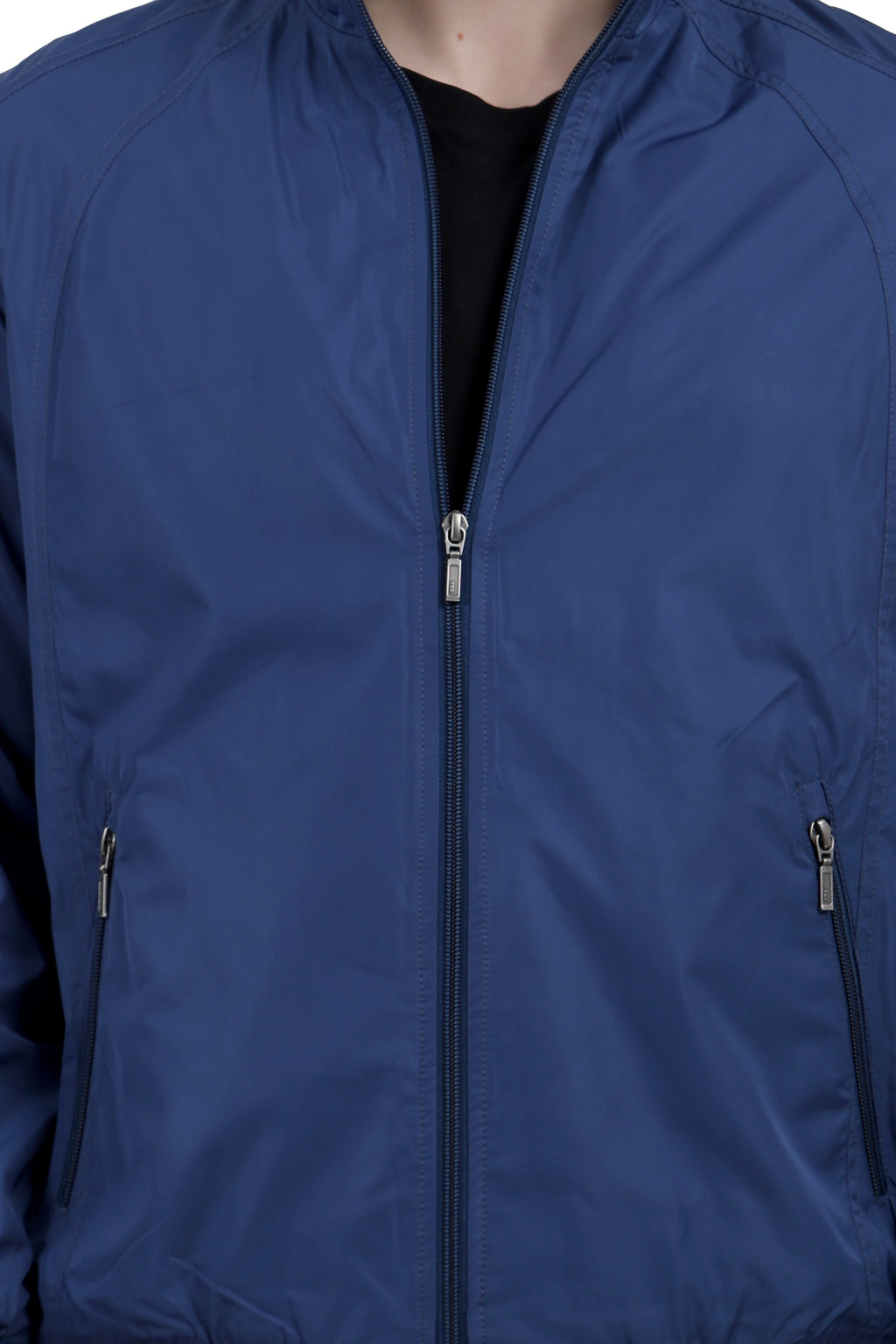 Men's Lightweight Reversible Jacket in Poly Canvas Fabric