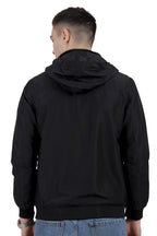 Men's Lightweight Jacket in Poly-Twill Fabric