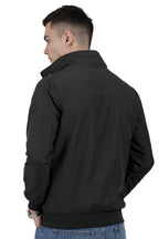 Men's Lightweight Jacket in Poly-Twill Fabric
