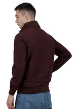 Men's Lightweight Jacket in Poly-Twill Fabric