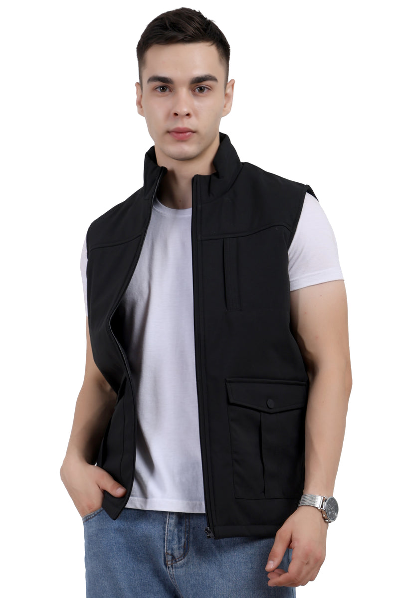 Chester Look Sleeveless Jacket
