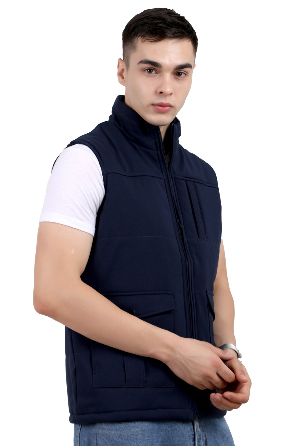 Chester Look Sleeveless Jacket