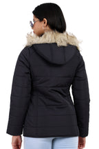 Women's Quilted Jacket in Matt Poly Fabric