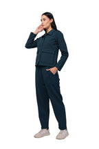 Women's Co-Ord Set in Scuba Crush Fabric