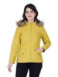 Women's Quilted Jacket in Cotton Fabric