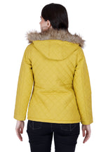 Women's Quilted Jacket in Cotton Fabric