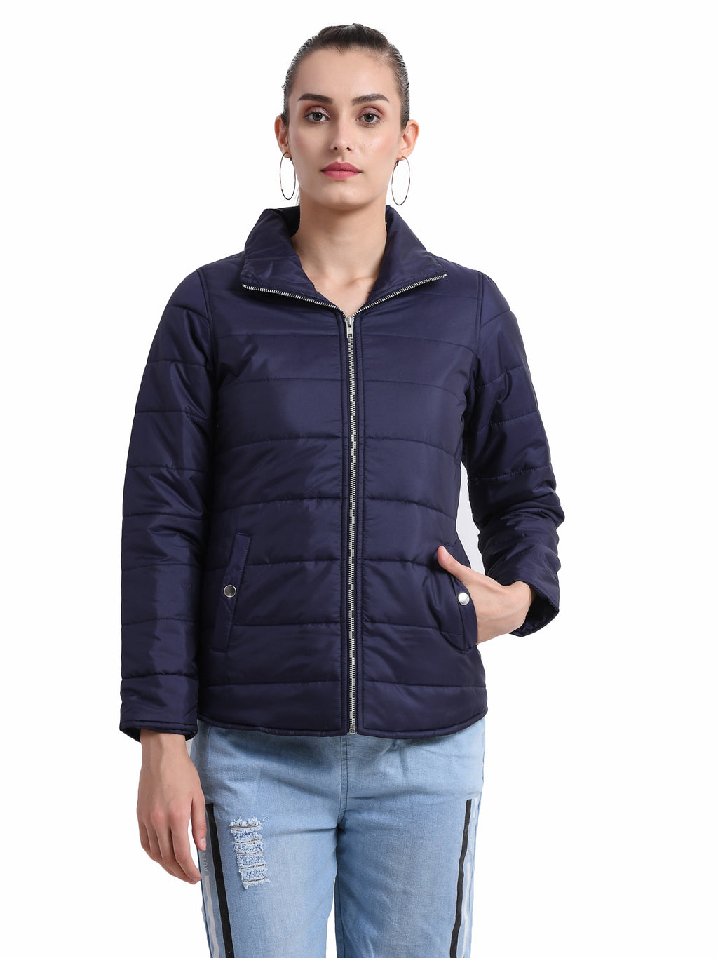 Women's Quilted Polyester Jacket