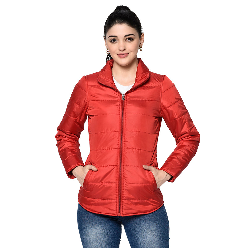 Women's Quilted Polyester Jacket