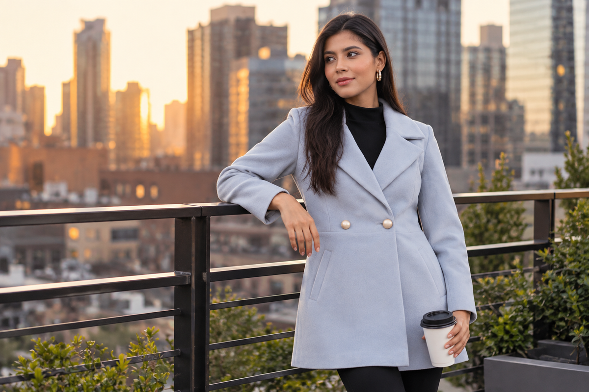 Velvet Coats for Evening Dressing