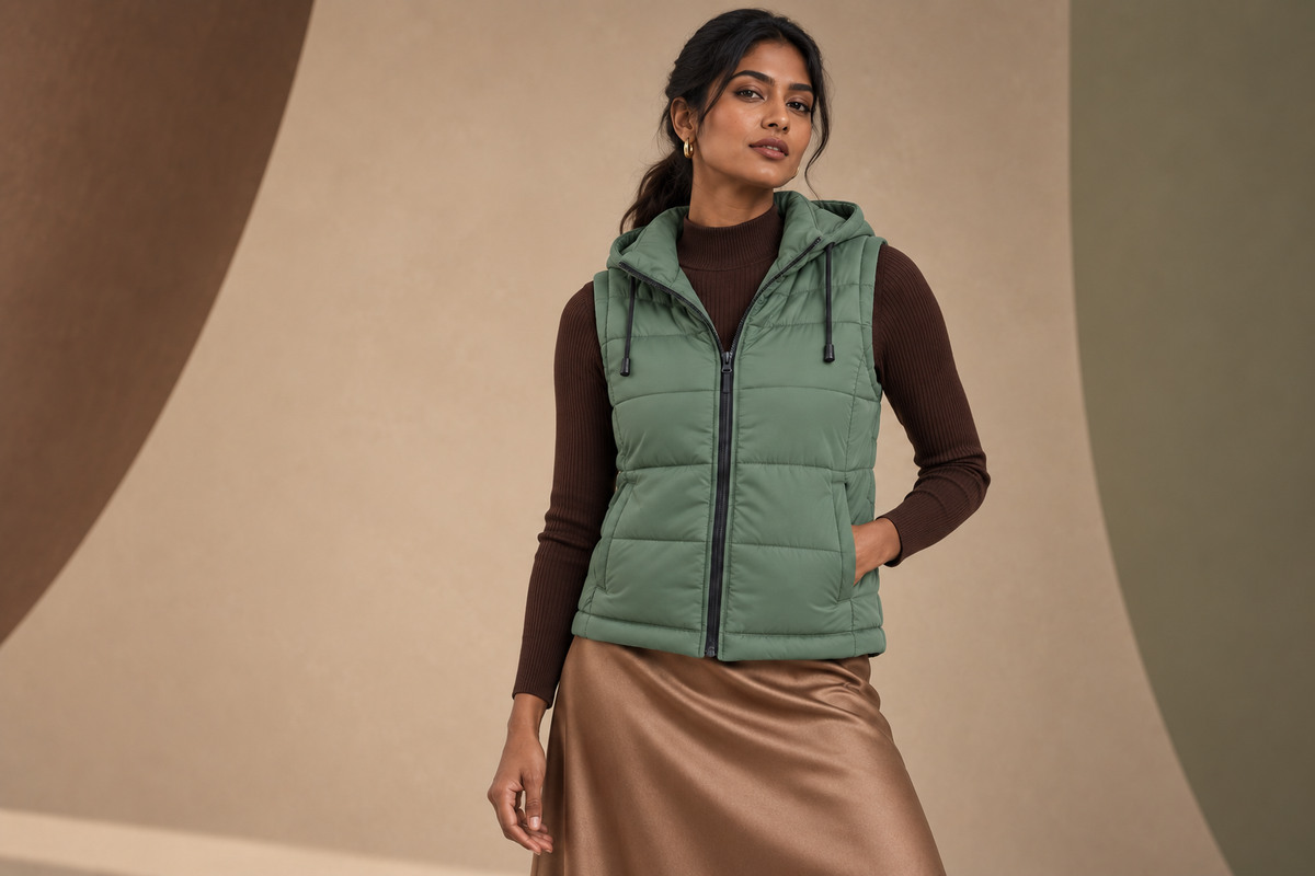 Hooded Half Jackets