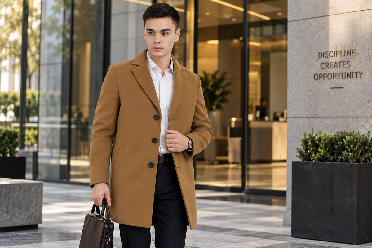 Single-Breasted Tweed Coats