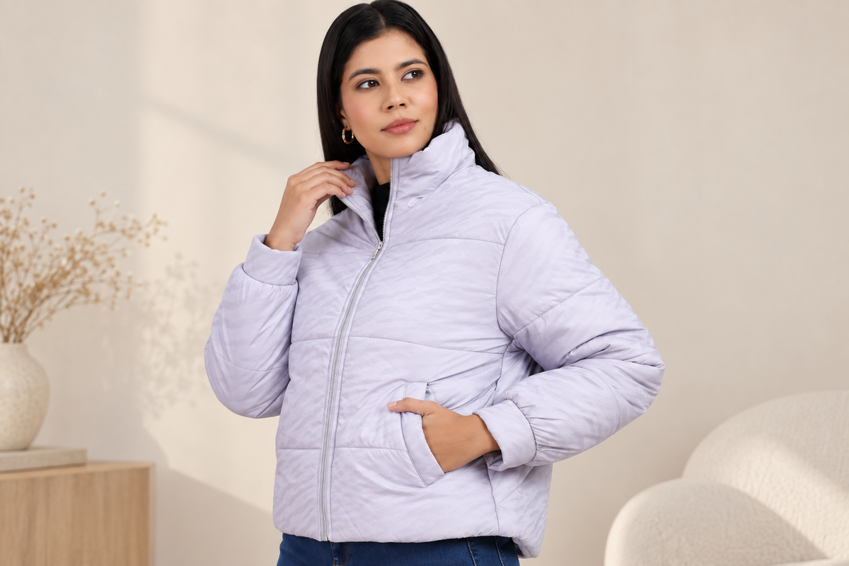 Cropped and Loose-Fit Puffer Jackets