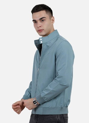 A model wearing a windcheater