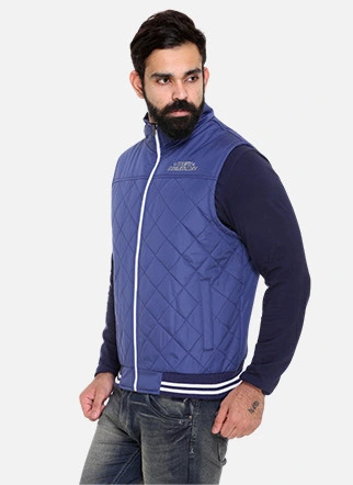 Model showcasing Quilted Jackets For Men