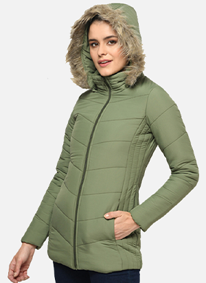 Model showcasing Puffer Jackets For Women