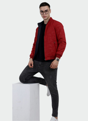 Model showcasing Reversible Jackets For Men