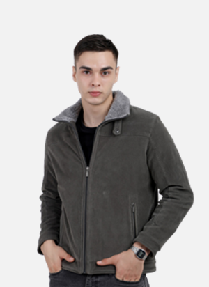 Model showcasing High Neck Jackets & Coats For Men And Women