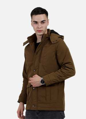 Model showcasing Chinese Collar Jackets For Men And Women